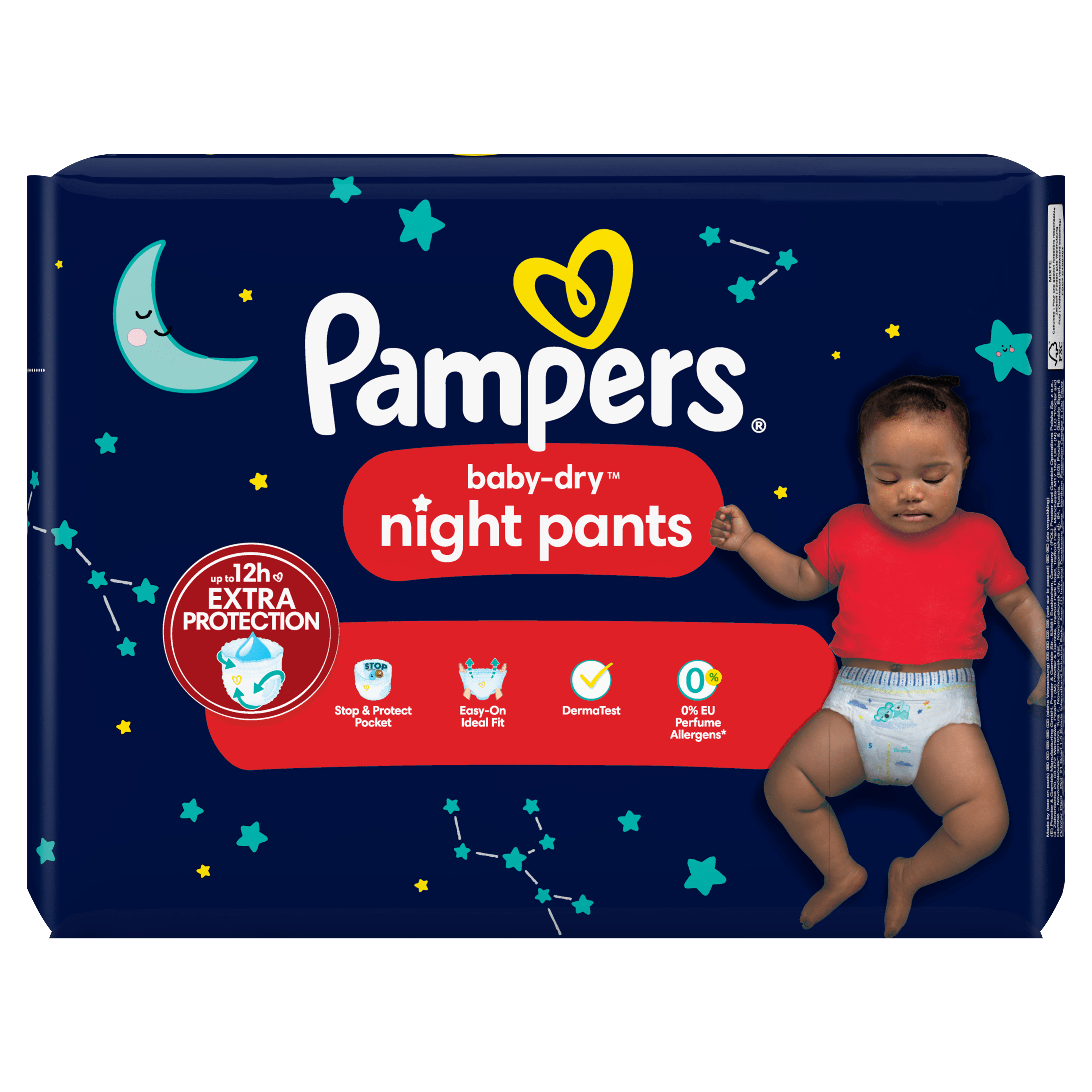 Pampers Night Pants Couches-Culottes Pour La Nuit Taille 5 (12