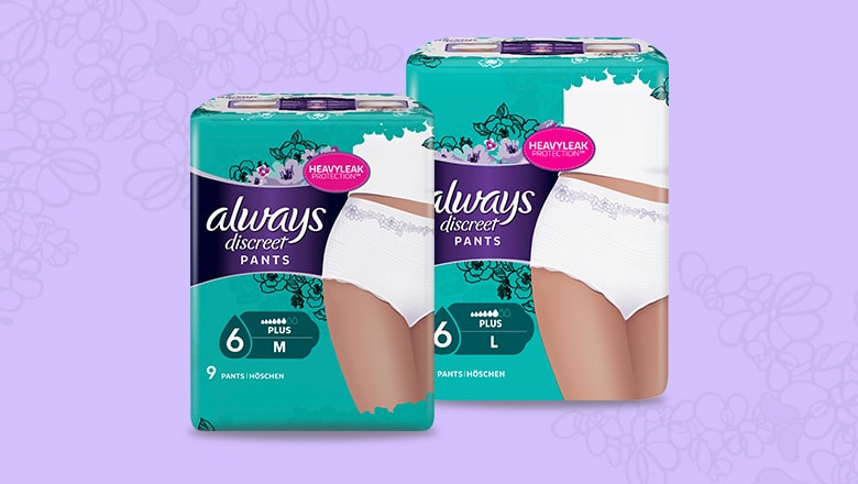 Always Discreet Pants Εσώρουχα μίας χρήσης