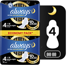 Always Ultra Secure Night Extra No 4