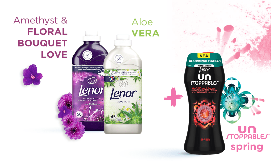 Amethyst & Floral Bouquet Love  Aloe Vera Unstoppables Spring