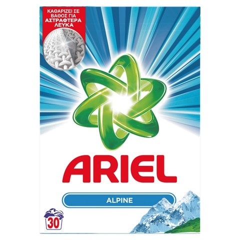 Ariel Alpine Απορρυπαντικό Σε Σκόνη – 30 Μεζούρες | Epithimies