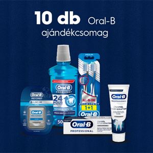 10 darab Oral-B ajándékcsomag