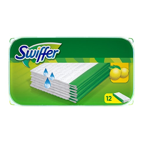 SWIFFER Panni Lavapavimenti con detergente al limone -24 pz - Il
