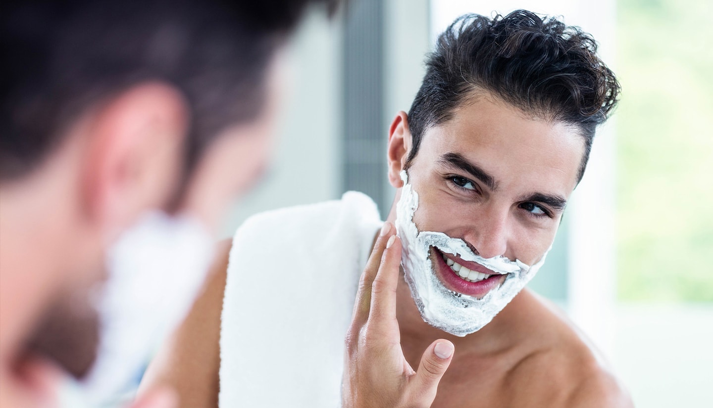 peau irritée après rasage