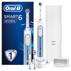  Szczoteczka elektryczna do zębów Oral-B Smart 6 6100S niebieska