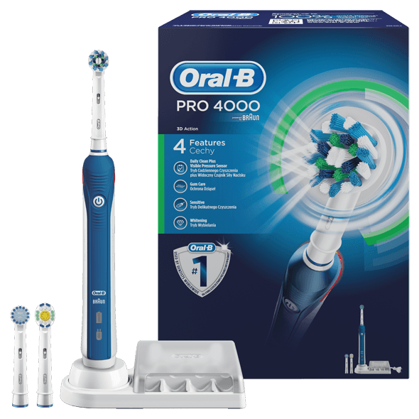 oral b pro 4000 cross action