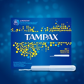 tampax classic regular com aplicador 