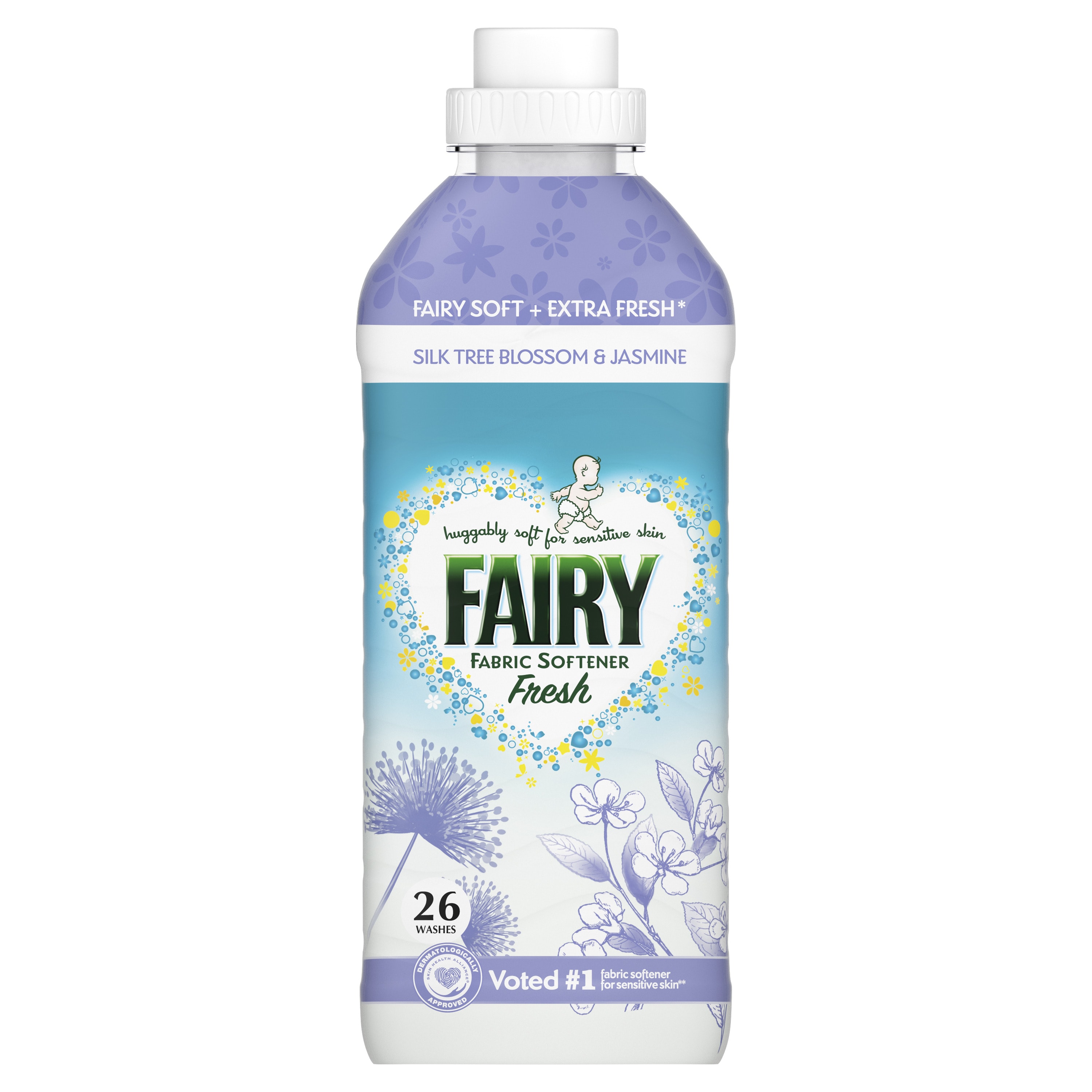 Fairy Fresh Fabric Softener Silk Tree Blossom & Jasmine
