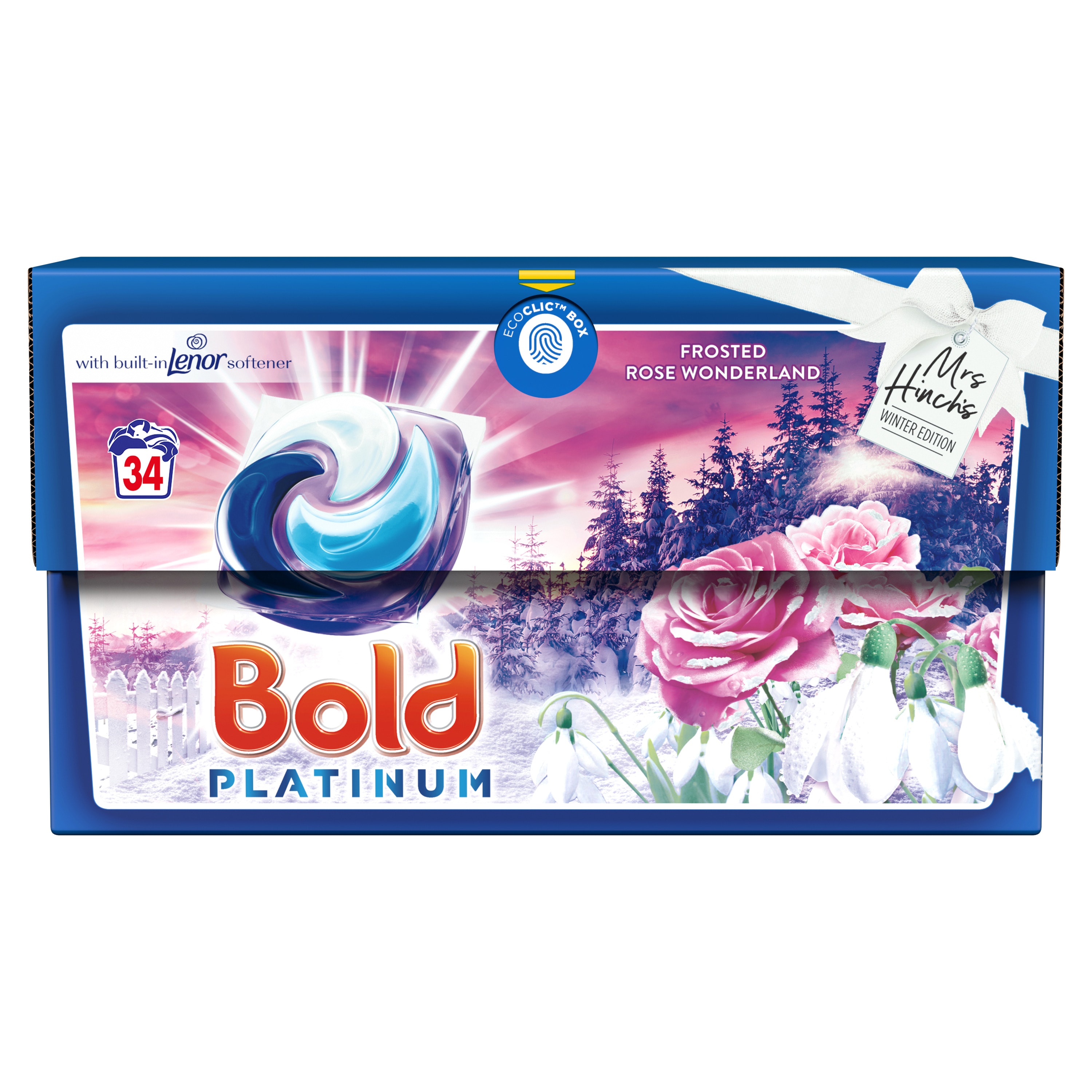 Bold Platinum Frosted Rose Wonderland PODS®