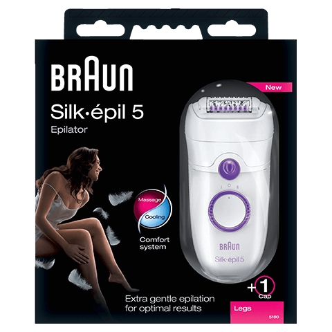 Braun silk epil 5 5180 legs epilator
