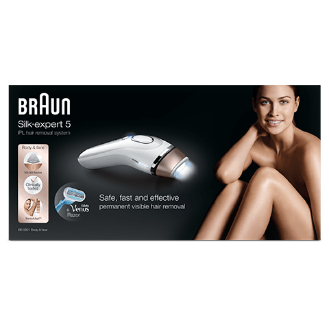 Venus Silk-expert 5 Ipl Bd 5001 Hair Removal , Powered by Braun 