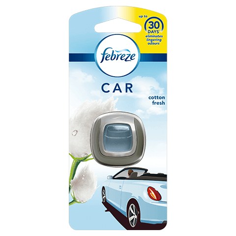 Febreze Car Clip Air Fresheners Available in 3 Fragrances - Lasts