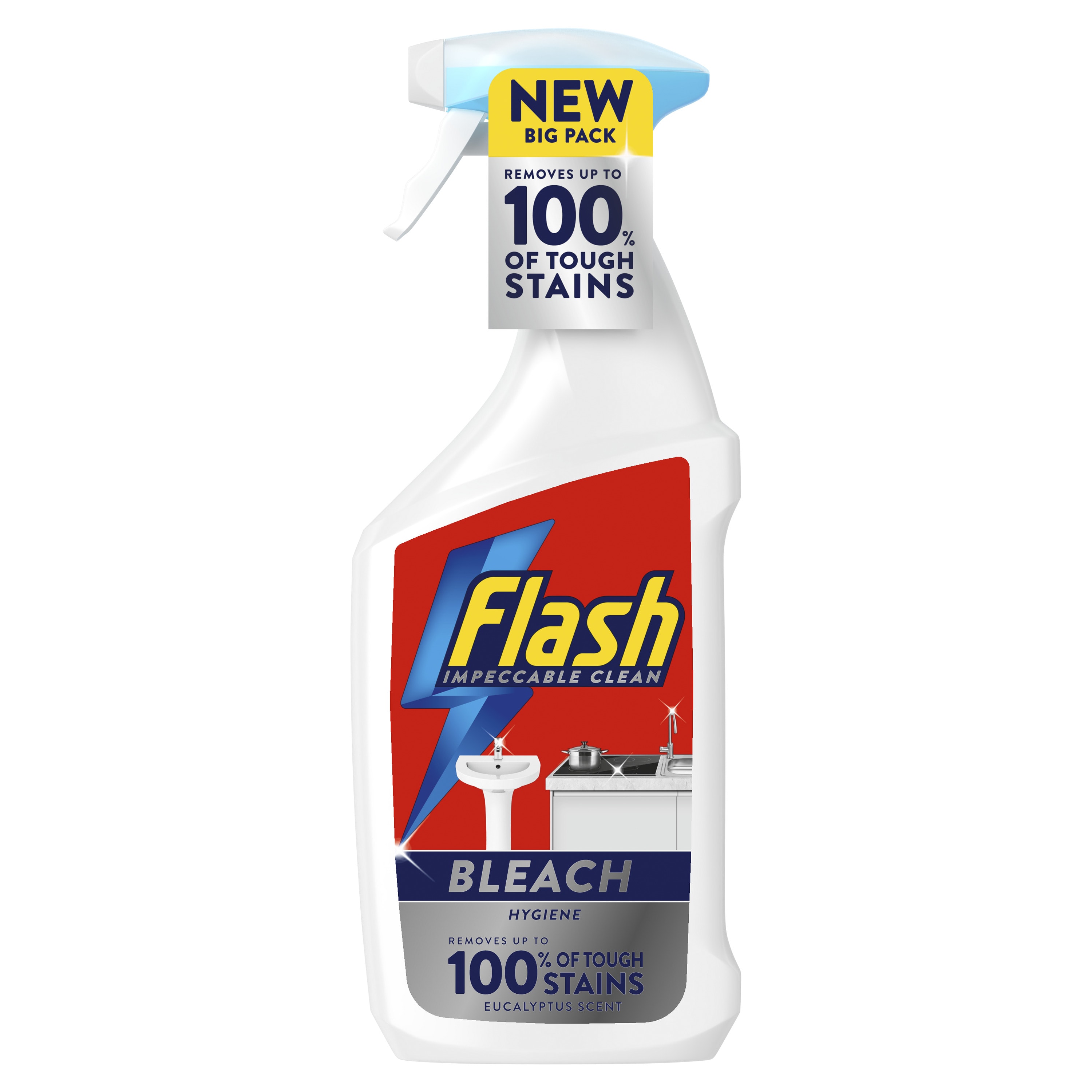 Flash 3 in 1 Cleaning Bleach Spray