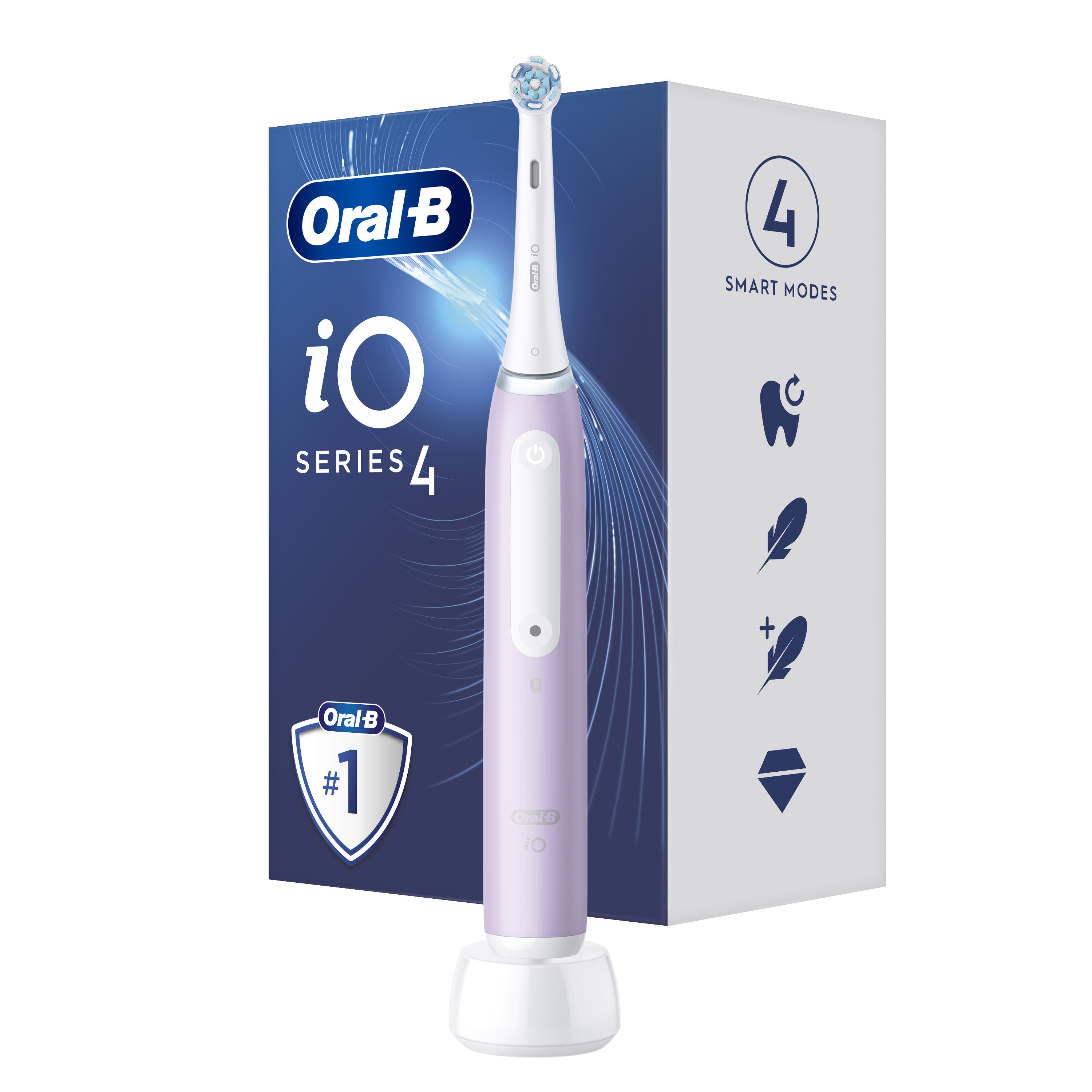 OralB iO4 Lavender Electric Toothbrush