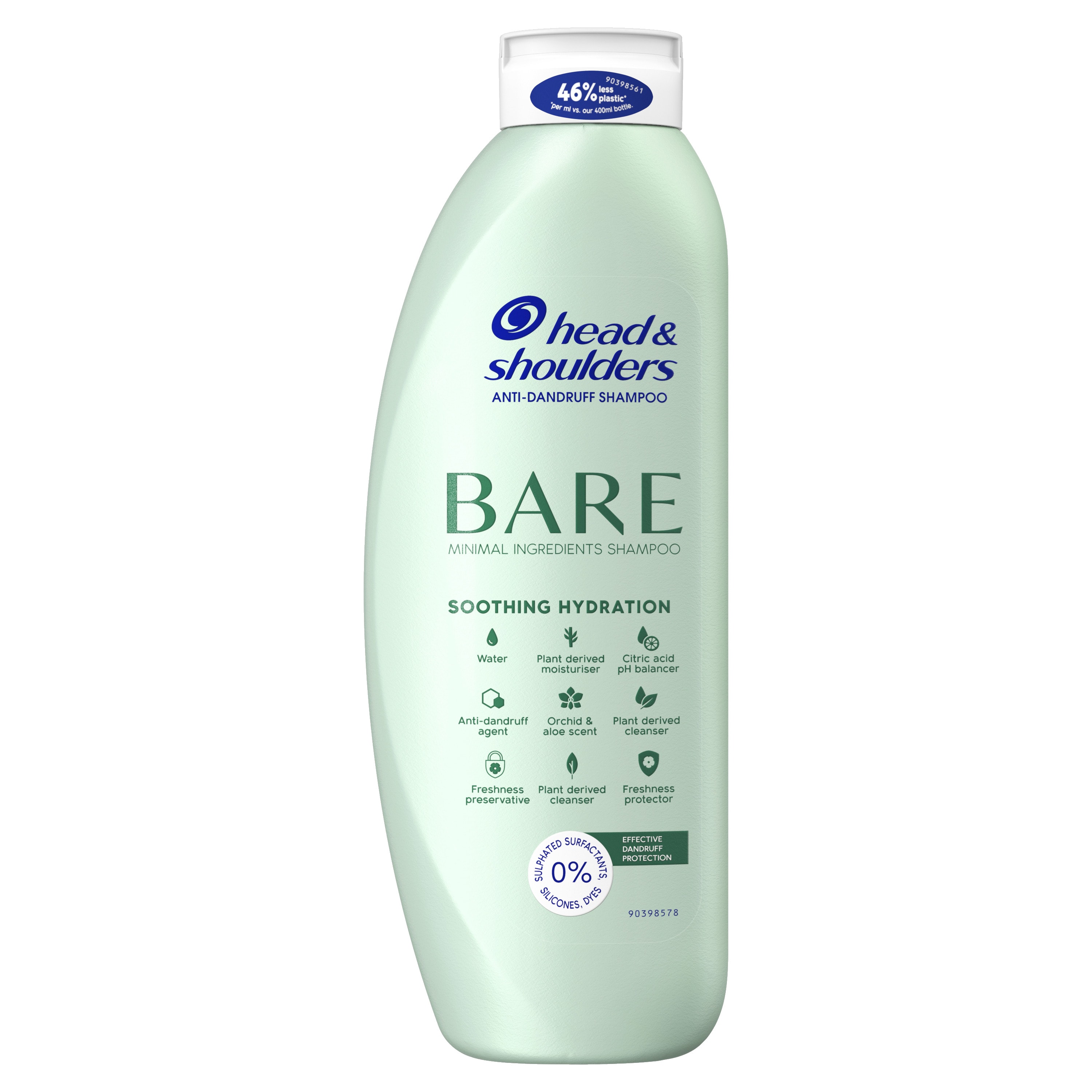 Head & Shoulders Bare Soothing Hydration Anti Dandruff Shampoo