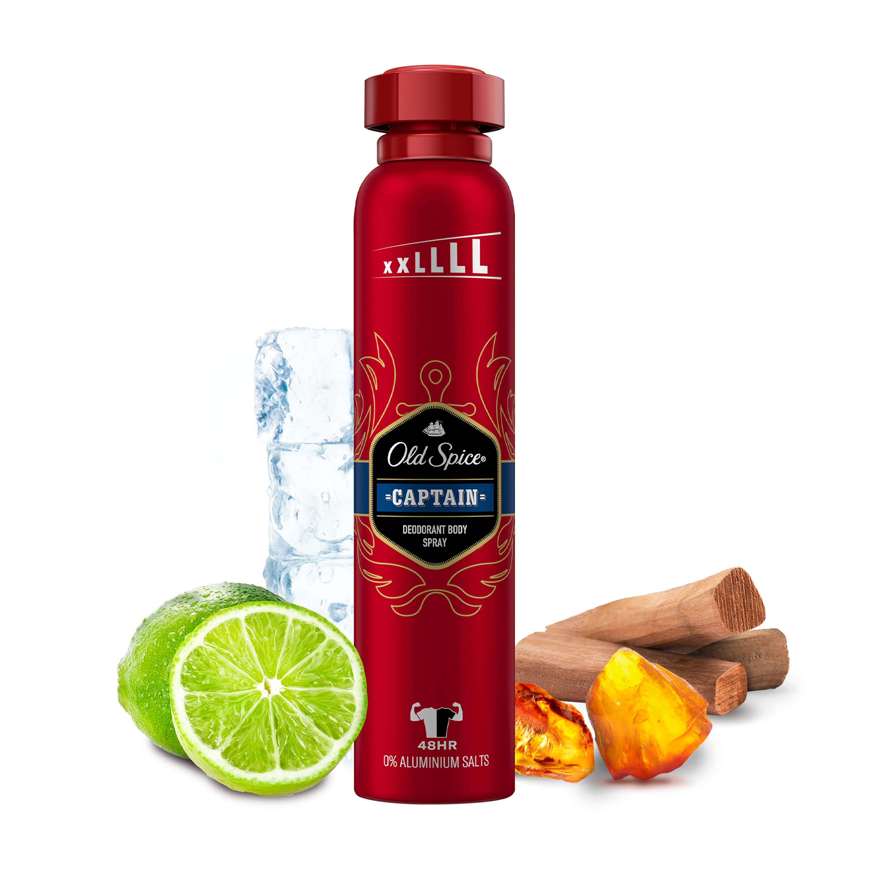 Old Spice Captain Deodorant Spray By Old Spice Old Spice Captain Deodorant Spray By Old Spice