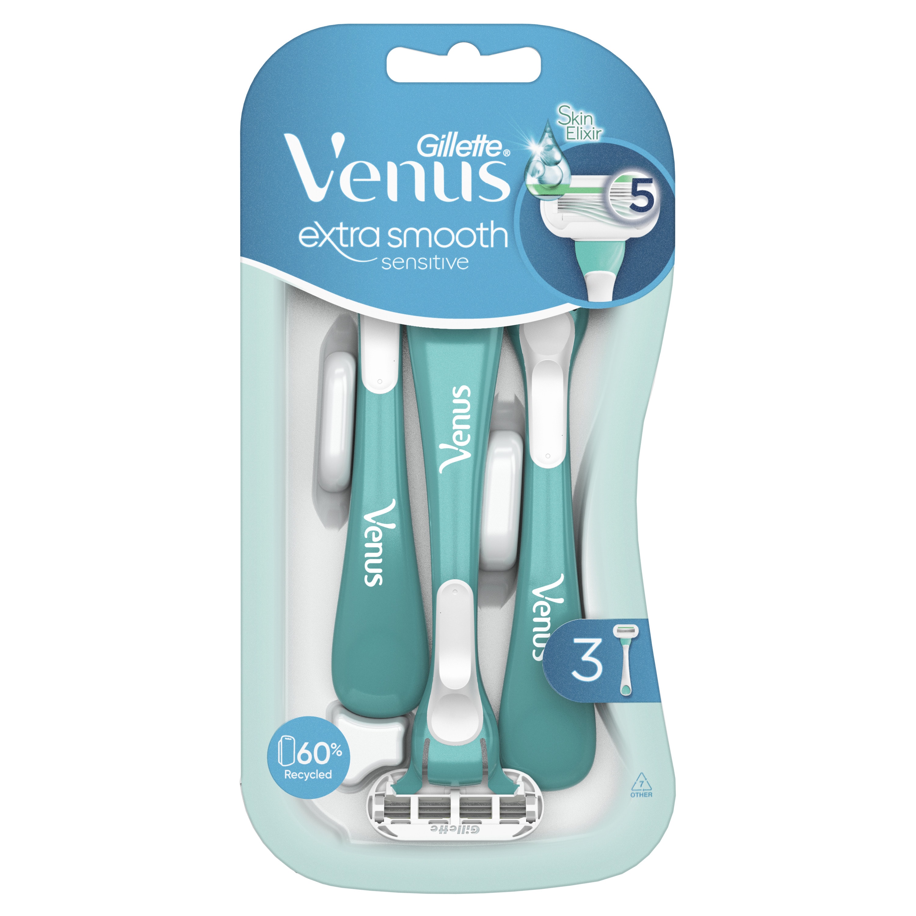 Venus Extra Smooth Disposable Razors x3
